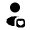 User Heart Rounded Icon from Solar Bold Set