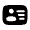 User Id Icon from Solar Bold Set