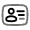 User Id Icon from Solar Line Duotone Set
