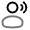 User Speak Icon from Solar Line Duotone Set