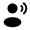 User Speak Rounded Icon from Solar Bold Set
