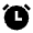 Alarm Fill Icon from Remix Fill Set