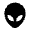 Aliens Fill Icon from Remix Fill Set