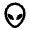 Aliens Line Icon from Remix Line Set