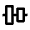 Align Item Vertical Center Line Icon from Remix Line Set