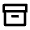 Archive Line Icon from Remix Line Set