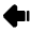 Arrow Big Left Line Icon from Tabler Filled Set