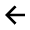 Arrow Left Line Icon from Remix Line Set