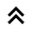 Arrow Up Double Line Icon from Remix Line Set