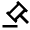 Auction Line Icon from Remix Line Set