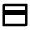 Bank Card 2 Line Icon from Remix Line Set
