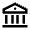 Bank Line Icon from Remix Line Set