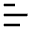 Bar Chart Horizontal Line Icon from Remix Line Set