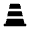 Barricade Fill Icon from Remix Fill Set