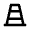 Barricade Line Icon from Remix Line Set