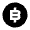 Bit Coin Fill Icon from Remix Fill Set