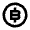 Bit Coin Line Icon from Remix Line Set