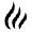 Blaze Line Icon from Remix Line Set