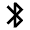 Bluetooth Line Icon from Remix Line Set