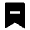 Bookmark 2 Fill Icon from Remix Fill Set