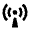 Broadcast Fill Icon from Remix Fill Set