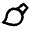 Brush Line Icon from Remix Line Set