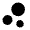 Bubble Chart Fill Icon from Remix Fill Set