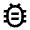 Bug 2 Line Icon from Remix Line Set