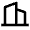 Building 2 Line Icon from Remix Line Set