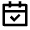 Calendar Check Line Icon from Remix Line Set