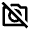 Camera Off Line Icon from Remix Line Set