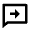 Chat Forward Line Icon from Remix Line Set