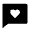 Chat Heart Fill Icon from Remix Fill Set
