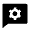 Chat Settings Fill Icon from Remix Fill Set