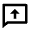 Chat Upload Line Icon from Remix Line Set