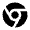 Chrome Fill Icon from Remix Fill Set