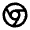 Chrome Line Icon from Remix Line Set
