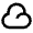 Cloud Line Icon from Remix Line Set