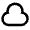 Cloudy 2 Line Icon from Remix Line Set