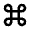 Command Fill Icon from Remix Fill Set