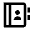 Contacts Book Line Icon from Remix Line Set
