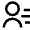 Contacts Line Icon from Remix Line Set
