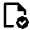 Contract Line Icon from Remix Line Set
