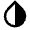Contrast Drop Fill Icon from Remix Fill Set