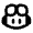 Copilot Fill Icon from Remix Fill Set