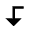 Corner Left Down Fill Icon from Remix Fill Set