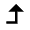 Corner Right Up Fill Icon from Remix Fill Set
