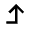 Corner Right Up Line Icon from Remix Line Set