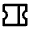 Coupon 2 Line Icon from Remix Line Set