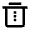 Delete Bin 3 Line Icon from Remix Line Set